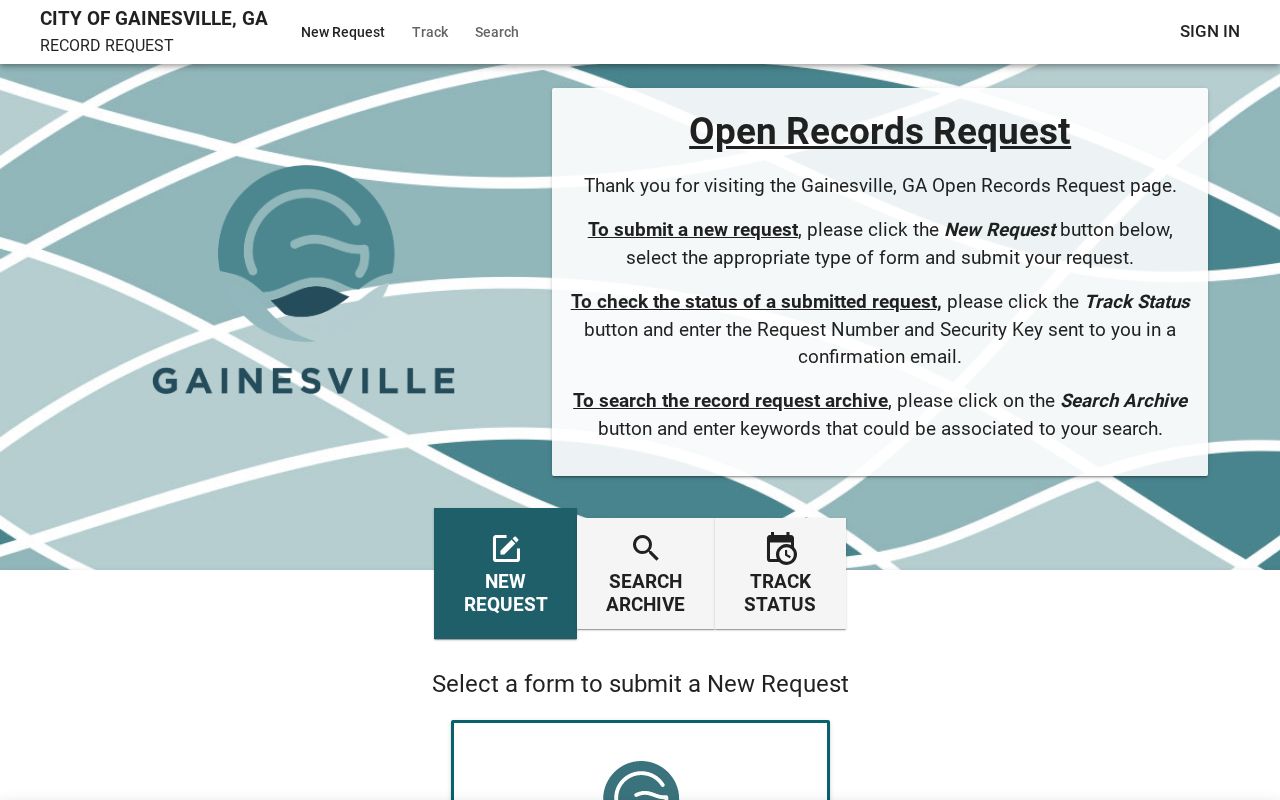 Hall County people search through Gainesville records requests